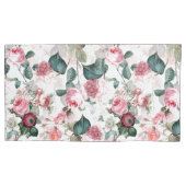 Antiek nostalgische Rozen van Redouté Patroonroze Kussensloop (Voorkant)