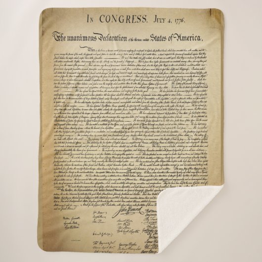 Antiek onafhankelijkheidsverklaring sherpa deken (Voorkant)