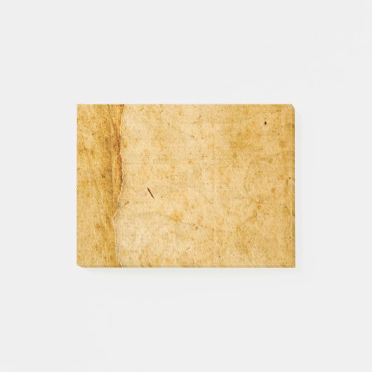 Antiek ondergrondse ondergrondse ondergrondse onde post-it® notes (Voorkant)