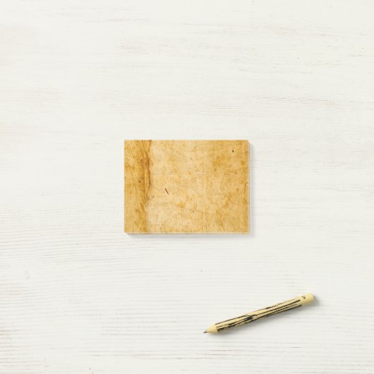 Antiek ondergrondse ondergrondse ondergrondse onde post-it® notes (Op bureau)