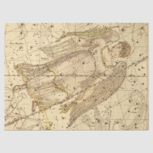 Antiek ontwerp van de Galaxy Map-reeks 9 Tissuepapier