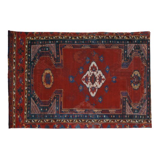 Antiek oost-Perzisch Turks tapijt Kussensloop (Achterkant-Rechts)