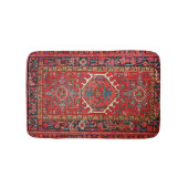 Antiek oost-Turks Perzisch tapijt Badmat (Voorkant)