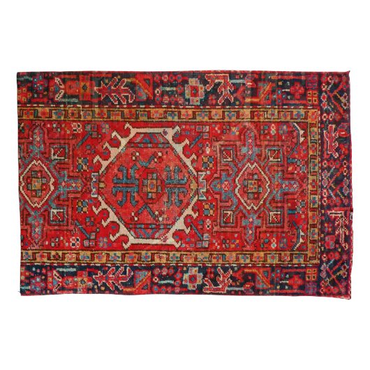 Antiek oost-Turks Perzisch tapijt Kussensloop (Voorkant-Links)