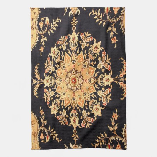 Antiek oost-Turks Perzisch tapijt Theedoek (Verticaal)