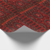 Antiek oosterend design cadeaupapier (Hoek)