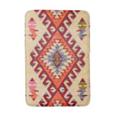 Antiek oosterrood beige Kilim Turks Badmat (Voorkant Verticaal)