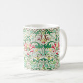 Antiek oosterse bloemmotief William Morris Koffiemok (Voorkant rechts)