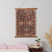 Antiek oosterse perzische harttapijten afdrukken hangend wandkleed (Slaapkamer)