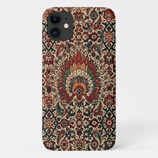 Antiek-oosterse Perzische tapijtschelp Case-Mate iPhone Case (Achterkant)