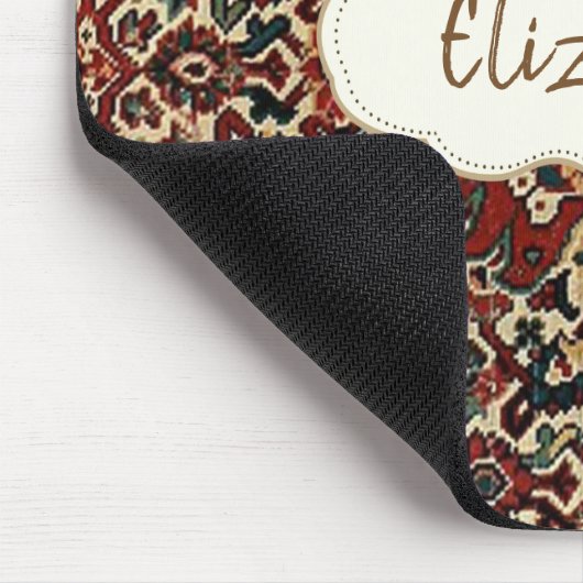 Antiek-oosterse Perzische tapijtschelp Muismat (Hoek)