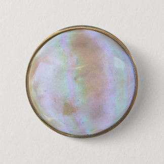 Antiek Opal Pin of Brooch Ronde Button 5,7 Cm