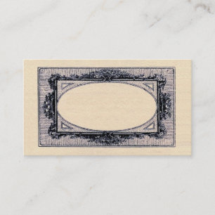 Antiek oproepkaart contactkaartje