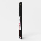 Antiek orgaantoetsenbord, naam, Case-Mate iPhone case (Achterkant/links)