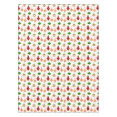 Antiek Ornament Patroon in Rood, Groen en Wit Tafelkleed (Voorkant)