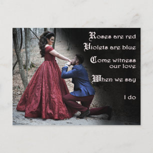 Antiek oud gedicht, behalve de foto van het briefk aankondigingskaart