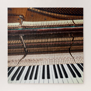 Antiek oude concertpianofoto legpuzzel