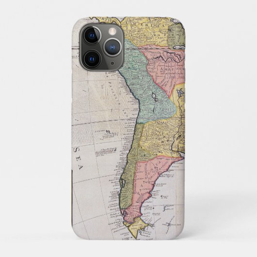 Antiek oude kaart geïnspireerd (8) Case-Mate iPhone case (Achterkant)