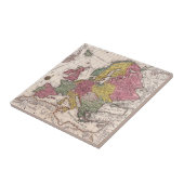 Antiek oude kaart geïnspireerd (9) tegeltje (Zijkant)