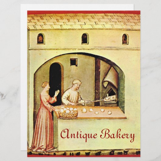 ANTIEK OVEN BAKER, BAKERY BREAD SHOP (Voorkant / Achterkant)