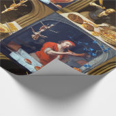 ANTIEK OVEN BAKER, BAKERY BREAD SHOP CADEAUPAPIER (Hoek)