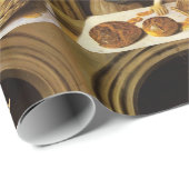 ANTIEK OVEN BAKER, BAKERY BREAD SHOP CADEAUPAPIER (Rol Hoek)