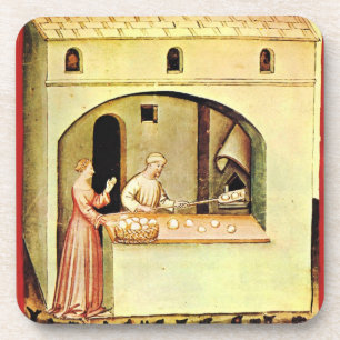 ANTIEK OVEN BAKER, BAKERY BREAD SHOP DRANKJES ONDERZETTER