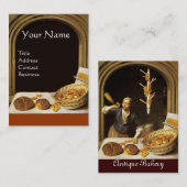 ANTIEK OVEN BAKER, BAKERY BREAD SHOP VISITEKAARTJE (Voorkant / Achterkant)