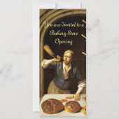 ANTIEK OVEN BAKERY BREAKFEAST PARTY KAART (Voorkant)