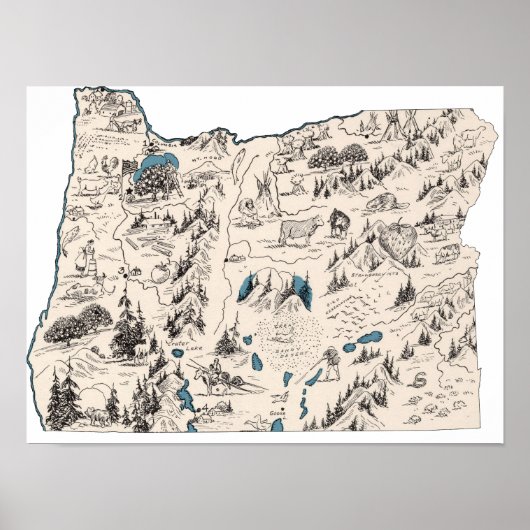 Antiek overzicht van de kaart van het Afbeelding (Voorkant)