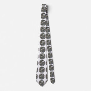 ANTIEK OWL Griekse munt Stropdas