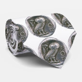 ANTIEK OWL Griekse munt Stropdas (Opgerold)