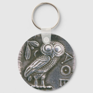 ANTIEK OWL SLEUTELHANGER
