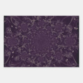 Antiek Paars Abstract Elegant Decoupage Inpakpapier Vel (Voorkant)