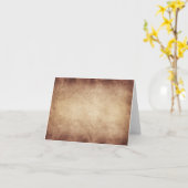 Antiek papier achtergrond Kaart (Gele Bloem)