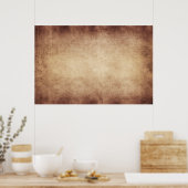  Antiek papier achtergrond Poster (Keuken)