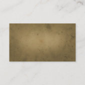 Antiek  papier met gestroomlijnde romp visitekaartje (Achterkant)