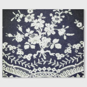 Antiek papier met onmiddellijke verpakking ZWARTE  (Vlak)