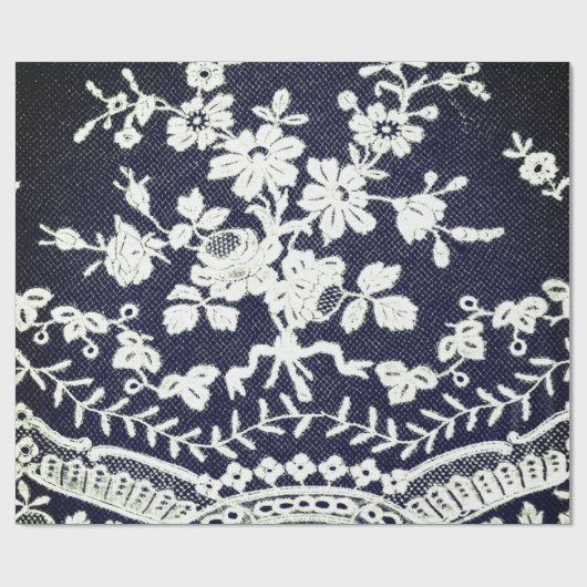 Antiek papier met onmiddellijke verpakking ZWARTE  (Vlak)