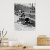 Antiek Pedal Car, 1922 Poster (Keuken)