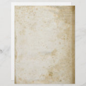 Antiek perkament met verouderde blank (Voorkant / Achterkant)