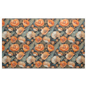 Antiek perzik klaprozen stof (Yard (91,4 cm))