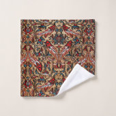 Antiek Perzisch Patroon Bad Handdoek (Wasdoekje)