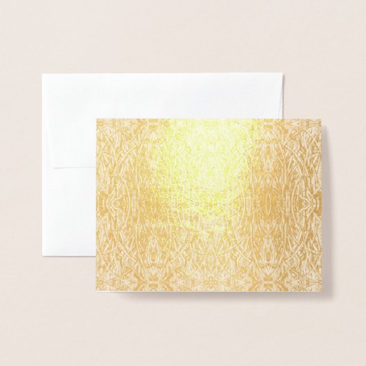 'Antiek Perzisch Rug-Kijk' patroon CGWOMF! Folie Kaarten (Voorkant met envelop)