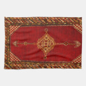 Antiek Perzisch tappatroon Theedoek (Horizontaal)