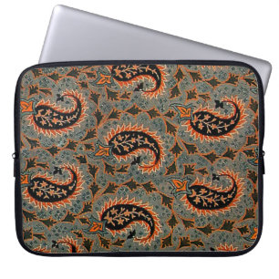 Antiek Perzisch Turks Paisley Patroon Laptop Sleeve