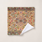 Antiek Perzisch Turks tapijt Bad Handdoek (Wasdoekje)
