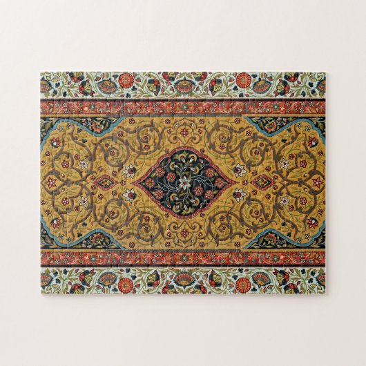 Antiek Perzische tapijt elegant ontwerp Legpuzzel (Horizontaal)