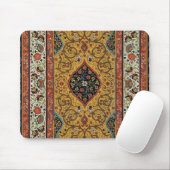 Antiek Perzische tapijt elegant ontwerp Muismat (Met muis)