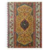 Antiek Perzische tapijt elegant ontwerp Notitieboek (Voorkant)